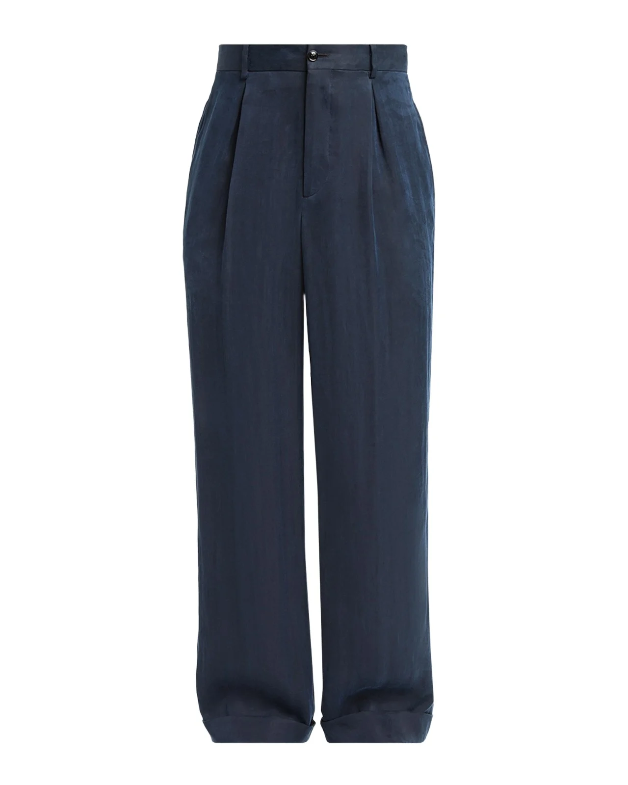 Men's Pleated-Front Virgin Wool Pants Men's Pleated-Front Virgin Wool Pants