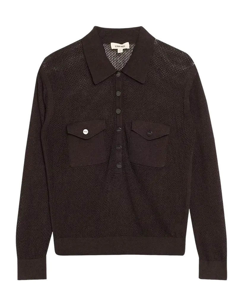 L'Agence Carine Cashmere-Blend Sweater