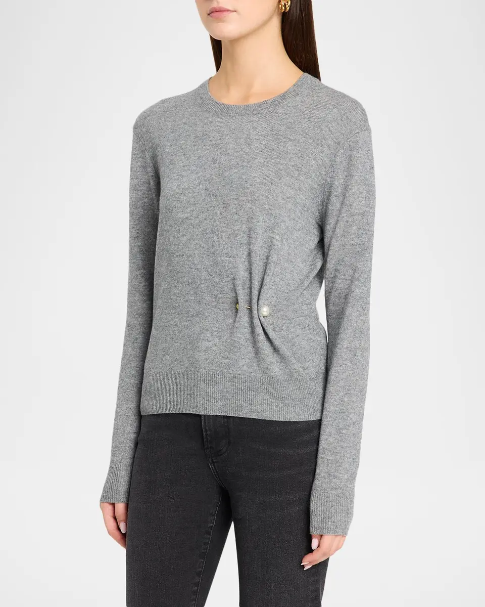 Veronica Beard Frankie Wool-Cashmere Pullover Sweater | Thumbnail 4 Veronica Beard Frankie Wool-Cashmere Pullover Sweater | Thumbnail 4