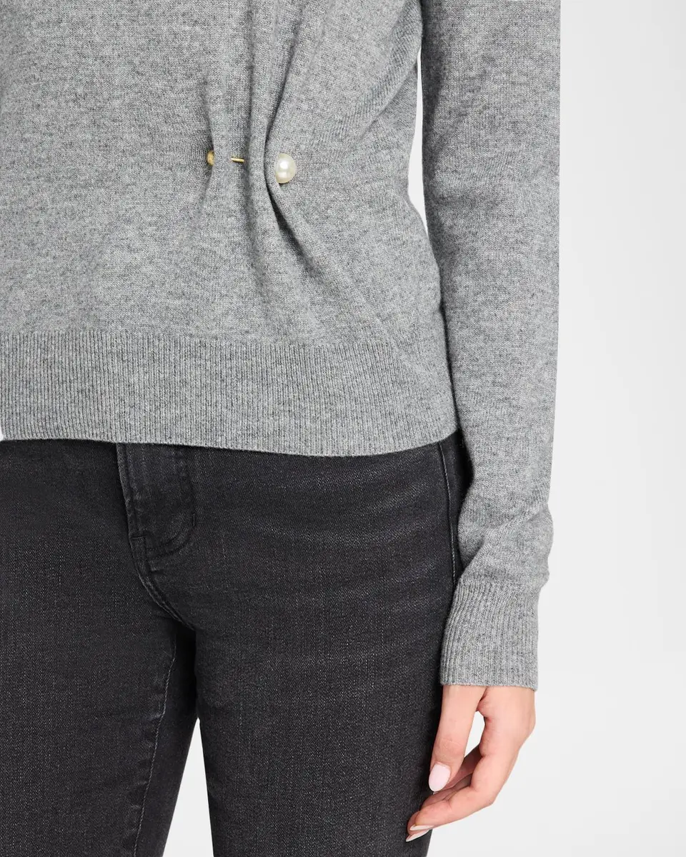 Veronica Beard Frankie Wool-Cashmere Pullover Sweater | Thumbnail 5 Veronica Beard Frankie Wool-Cashmere Pullover Sweater | Thumbnail 5