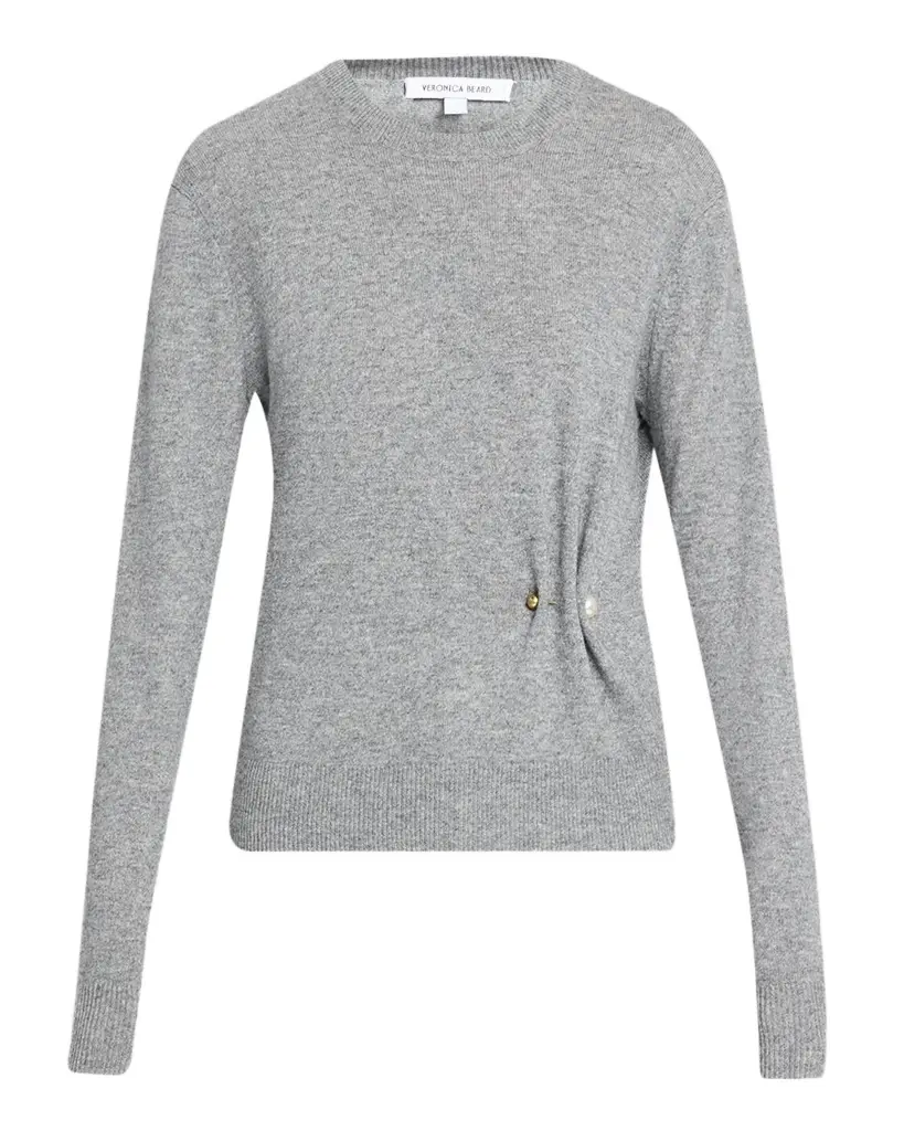Veronica Beard Frankie Wool-Cashmere Pullover Sweater
