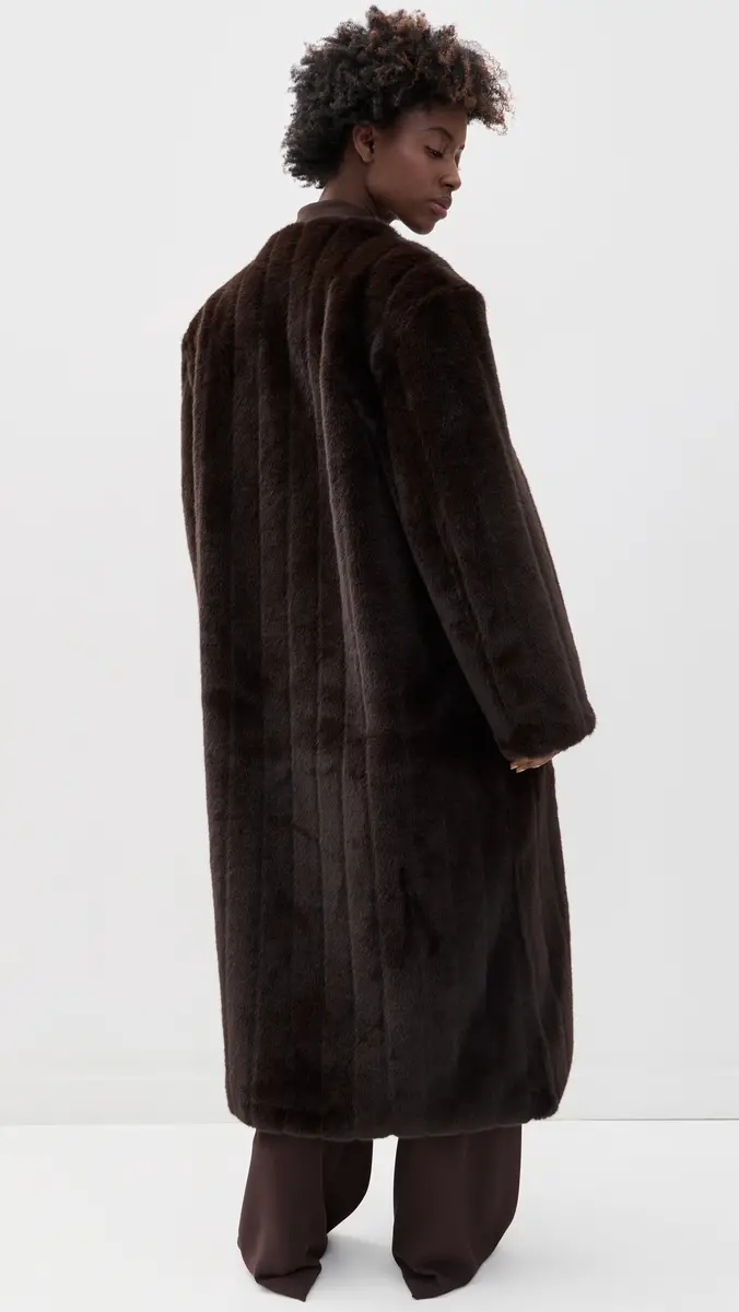 Source Unknown Dhanila Faux Fur Coat | Thumbnail 3 Source Unknown Dhanila Faux Fur Coat | Thumbnail 3