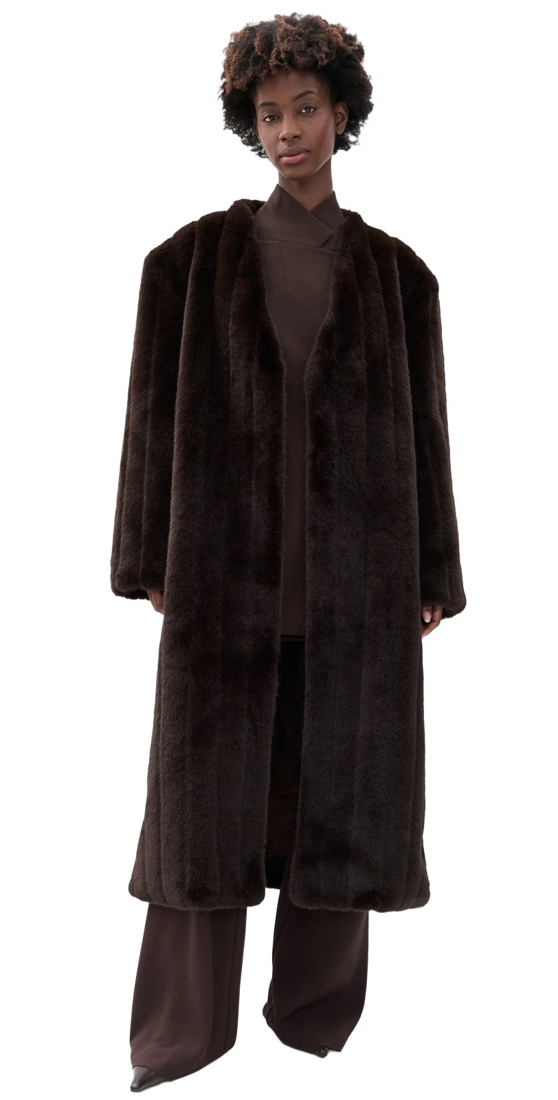 Dhanila Faux Fur Coat