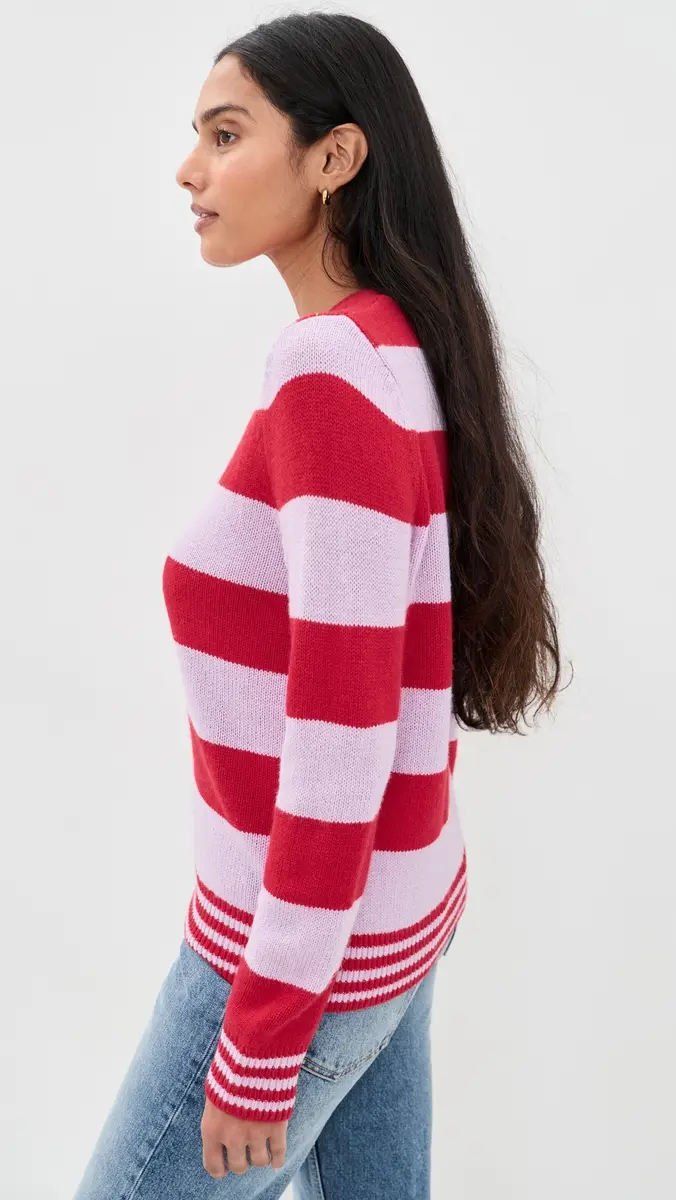 Barbour Woodhouse Striped Knit Sweater | Thumbnail 4 Barbour Woodhouse Striped Knit Sweater | Thumbnail 4