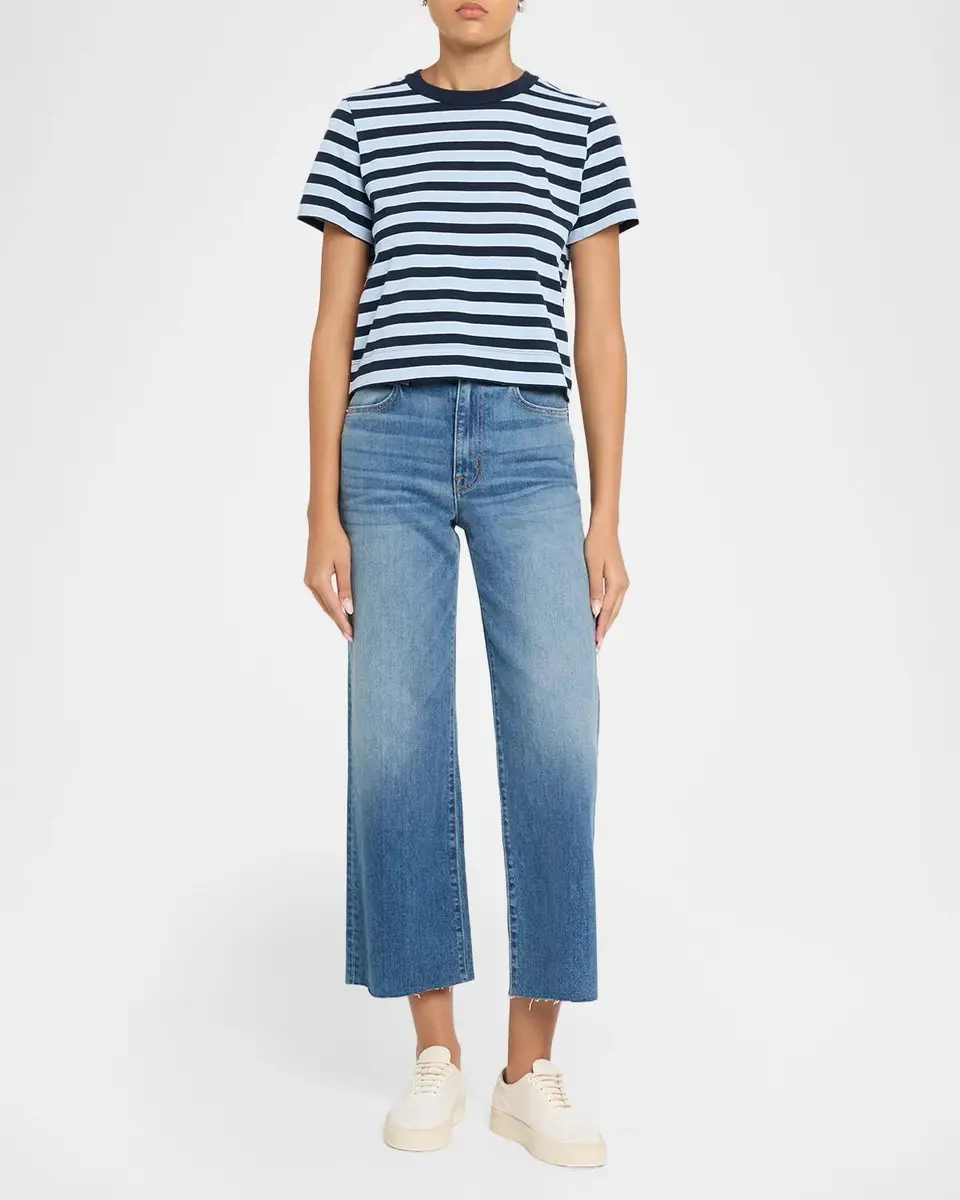 SLVRLAKE Grace High-Rise Wide-Leg Crop Jeans | Thumbnail 2 SLVRLAKE Grace High-Rise Wide-Leg Crop Jeans | Thumbnail 2