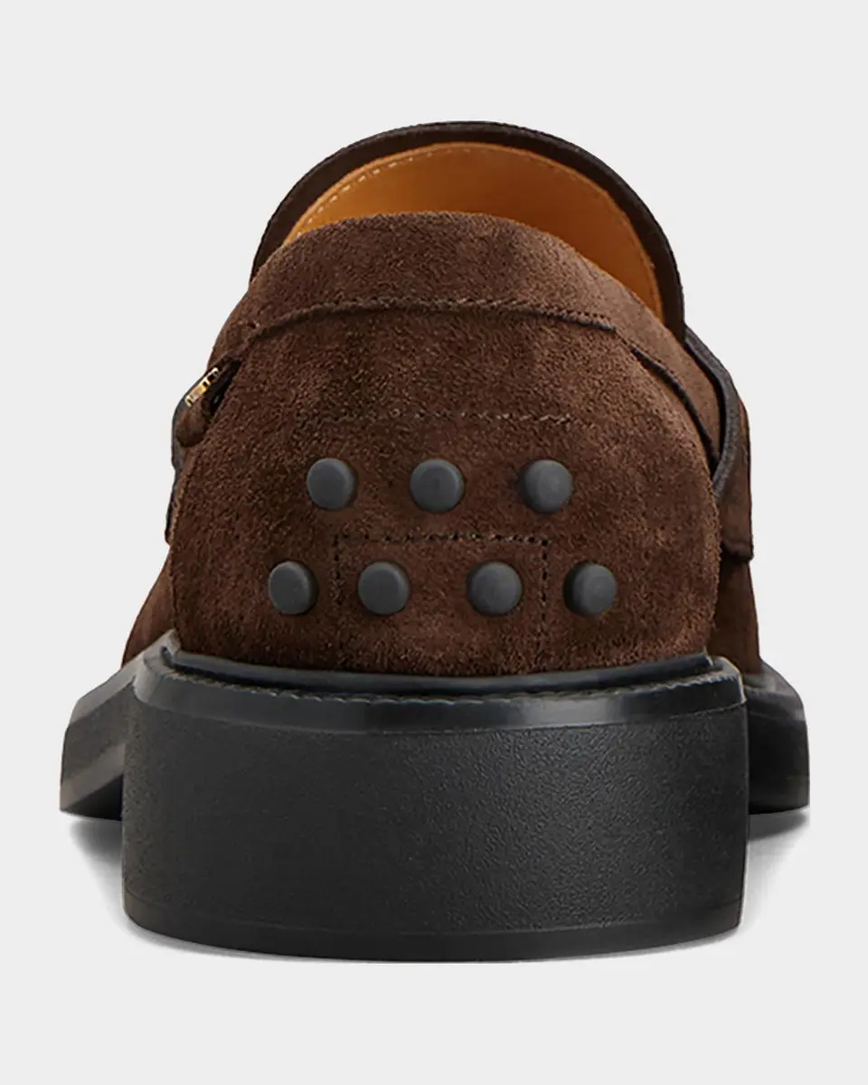 Tod's Suede Mocassin Penny Loafers | Thumbnail 3 Tod's Suede Mocassin Penny Loafers | Thumbnail 3
