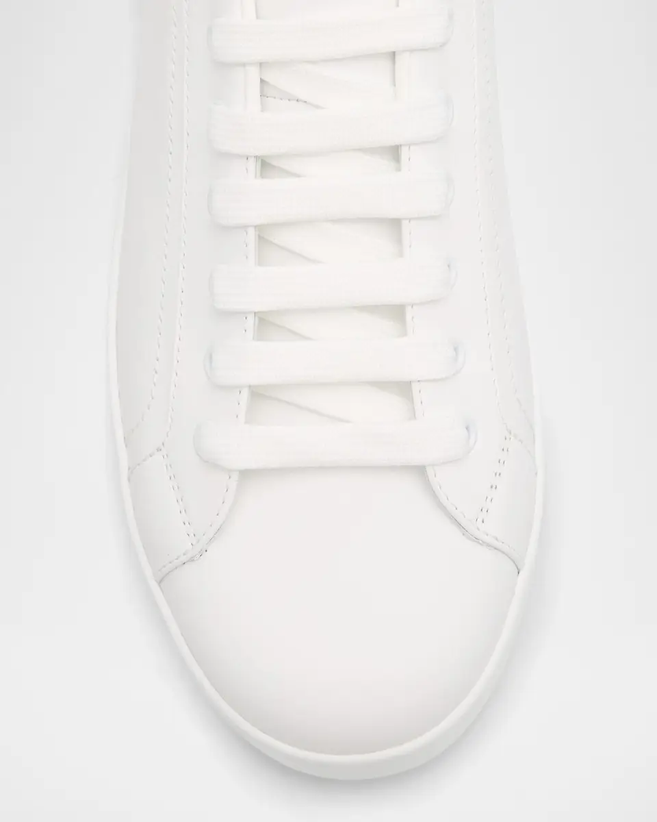 Dolce & Gabbana Men's Portofino Calfskin Low-Top Sneakers | Thumbnail 6 Dolce & Gabbana Men's Portofino Calfskin Low-Top Sneakers | Thumbnail 6