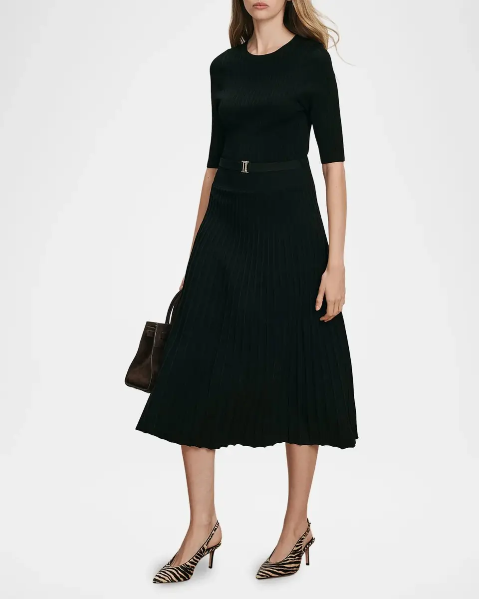 Veronica Beard Elthea Knit Midi Dress | Thumbnail 2 Veronica Beard Elthea Knit Midi Dress | Thumbnail 2