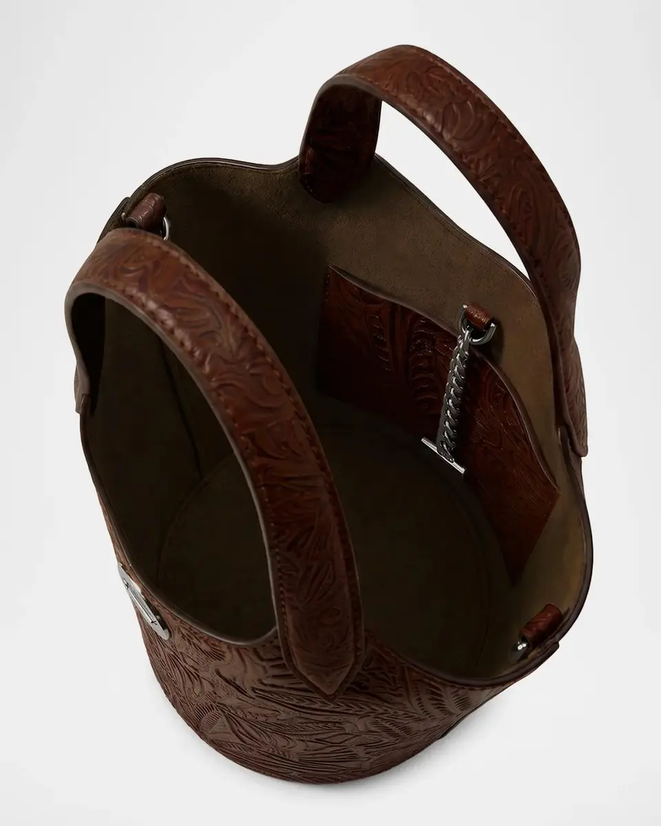 Veronica Beard Anchor Embossed Leather Top-Handle Bag | Thumbnail 4 Veronica Beard Anchor Embossed Leather Top-Handle Bag | Thumbnail 4