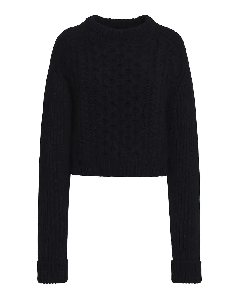 Cable-Knit Cashmere Sweater Cable-Knit Cashmere Sweater
