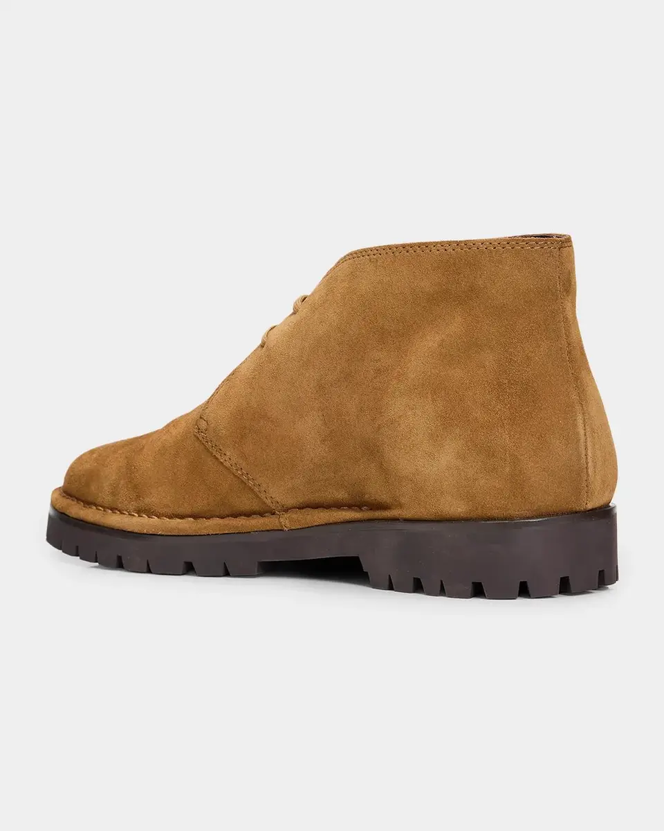 Vince Men's Jerome Suede Lug-Sole Chukka Boots | Thumbnail 2