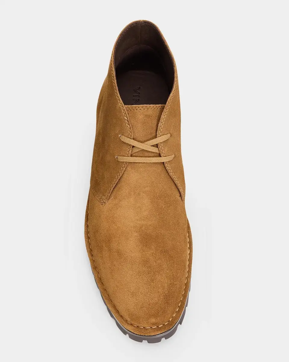 Vince Men's Jerome Suede Lug-Sole Chukka Boots | Thumbnail 4