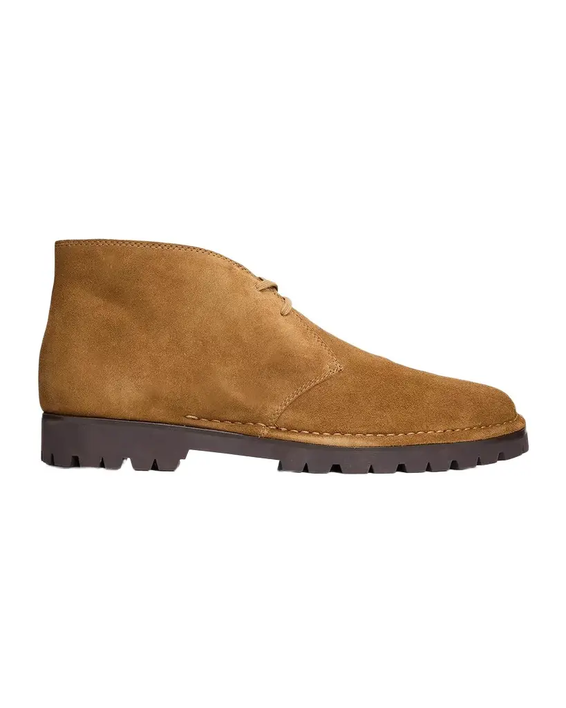 Vince Men's Jerome Suede Lug-Sole Chukka Boots | Image 1 Vince Men's Jerome Suede Lug-Sole Chukka Boots | Image 1