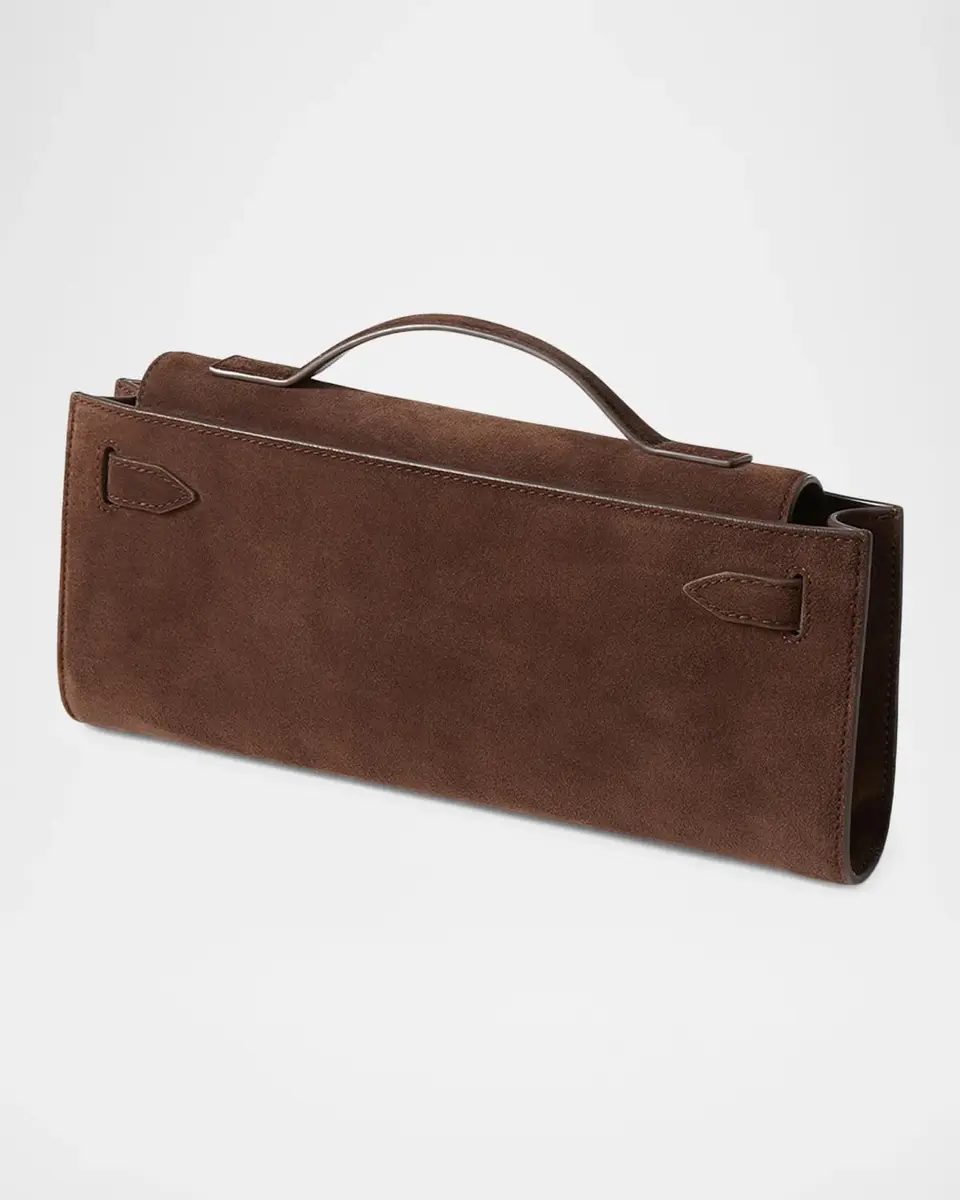 Veronica Beard Dash Suede Clutch | Thumbnail 2 Veronica Beard Dash Suede Clutch | Thumbnail 2