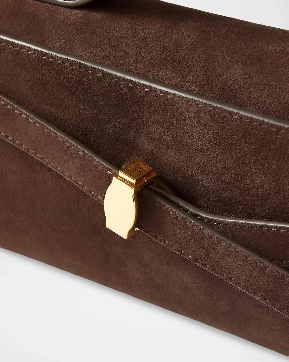 Veronica Beard Dash Suede Clutch | Thumbnail 4 Veronica Beard Dash Suede Clutch | Thumbnail 4