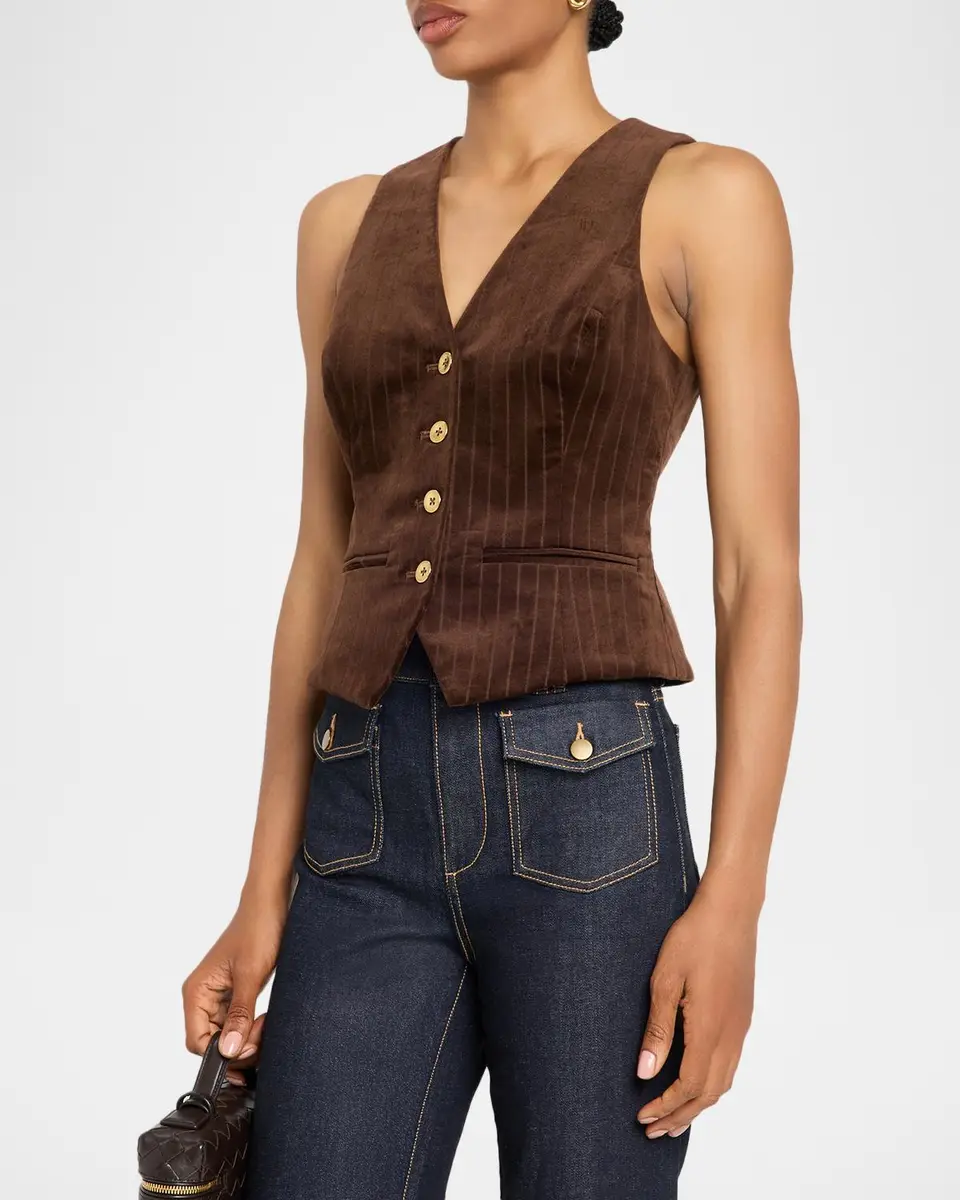 Ramy Brook Noelle Striped Vest | Thumbnail 4 Ramy Brook Noelle Striped Vest | Thumbnail 4