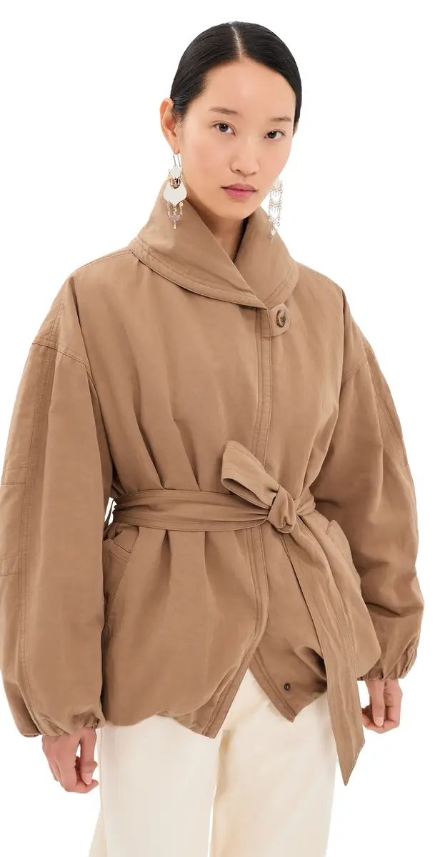 Isabel Marant Volinda Jacket Camel | Image 1 Isabel Marant Volinda Jacket Camel | Image 1