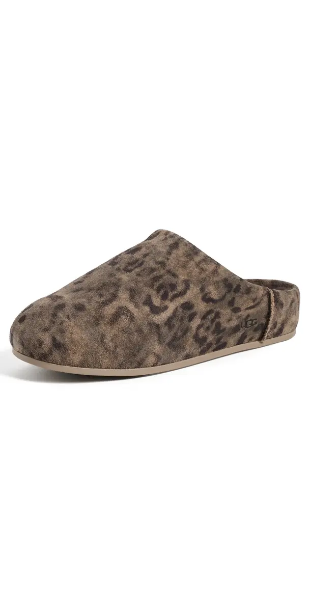 UGG Elea Spotted Slippers Chestnut | Image 1 UGG Elea Spotted Slippers Chestnut | Image 1
