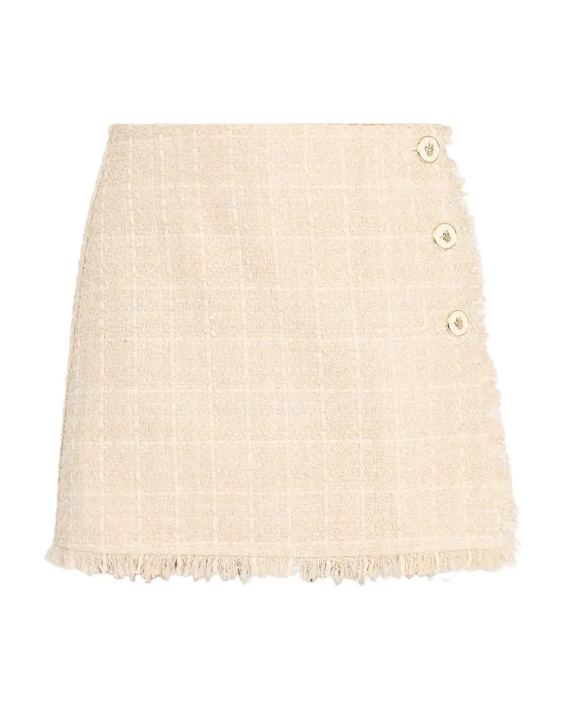 Ramy Brook Tweed Wrap Mini Skirt | Image 1 Ramy Brook Tweed Wrap Mini Skirt | Image 1