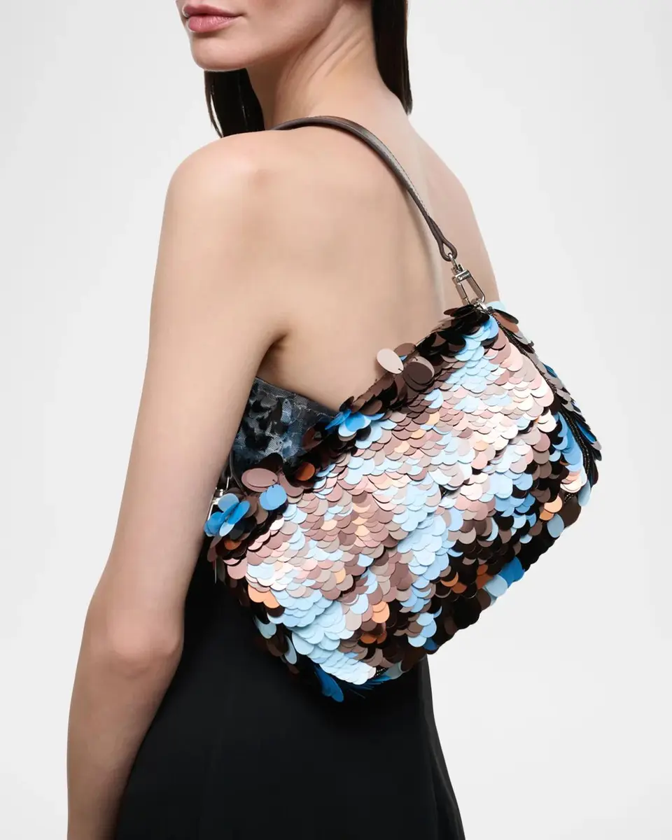 Staud Timmy Paillete Convertible Shoulder Bag | Thumbnail 2 Staud Timmy Paillete Convertible Shoulder Bag | Thumbnail 2