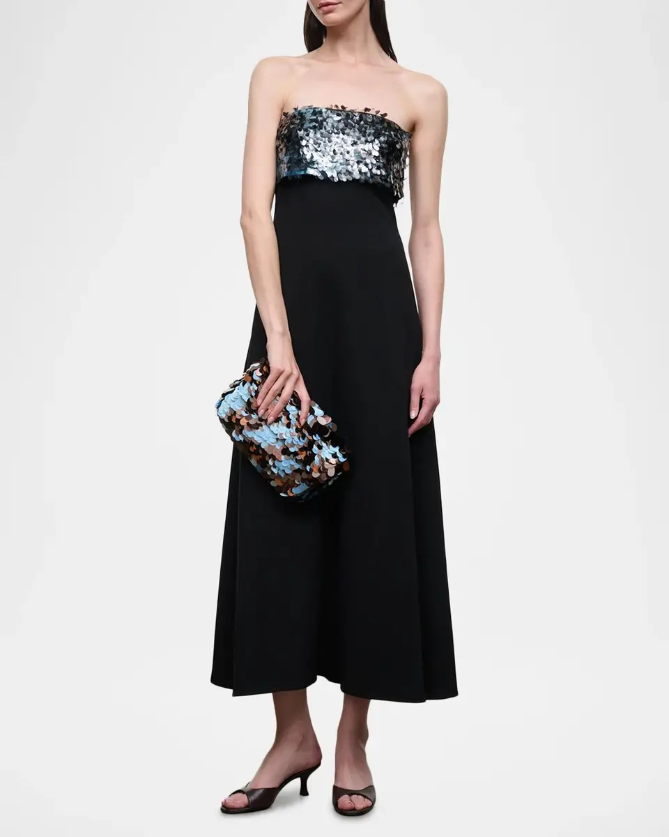 Staud Timmy Paillete Convertible Shoulder Bag | Thumbnail 5 Staud Timmy Paillete Convertible Shoulder Bag | Thumbnail 5