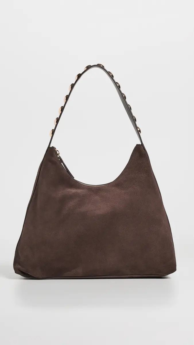 Loeffler Randall Stassie Studded Slouchy Suede Shoulder Bag | Thumbnail 3 Loeffler Randall Stassie Studded Slouchy Suede Shoulder Bag | Thumbnail 3