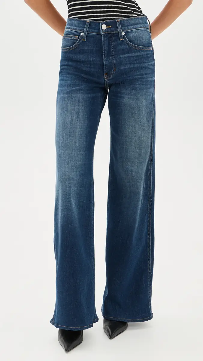 Veronica Beard Jean Taylor Wide Jeans | Thumbnail 2