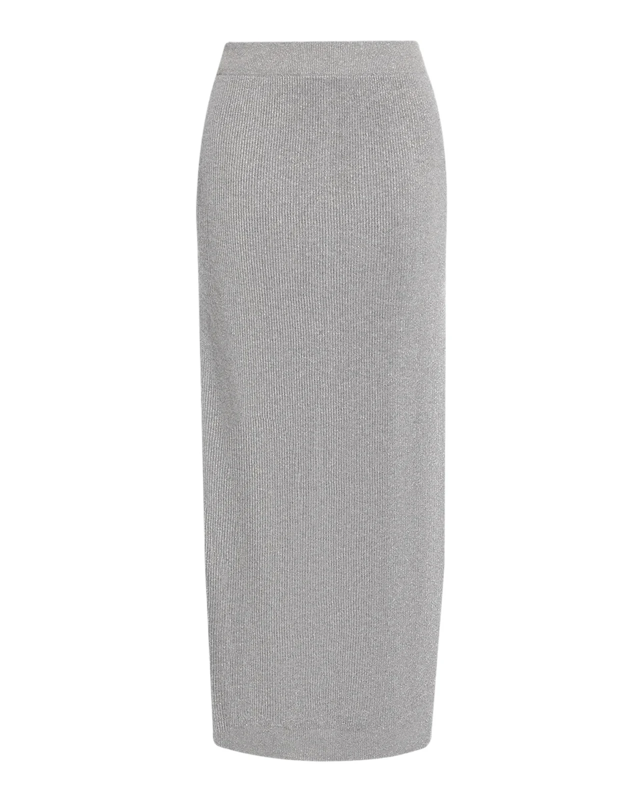 Brunello Cucinelli Sparkle Rib Knit Maxi Skirt