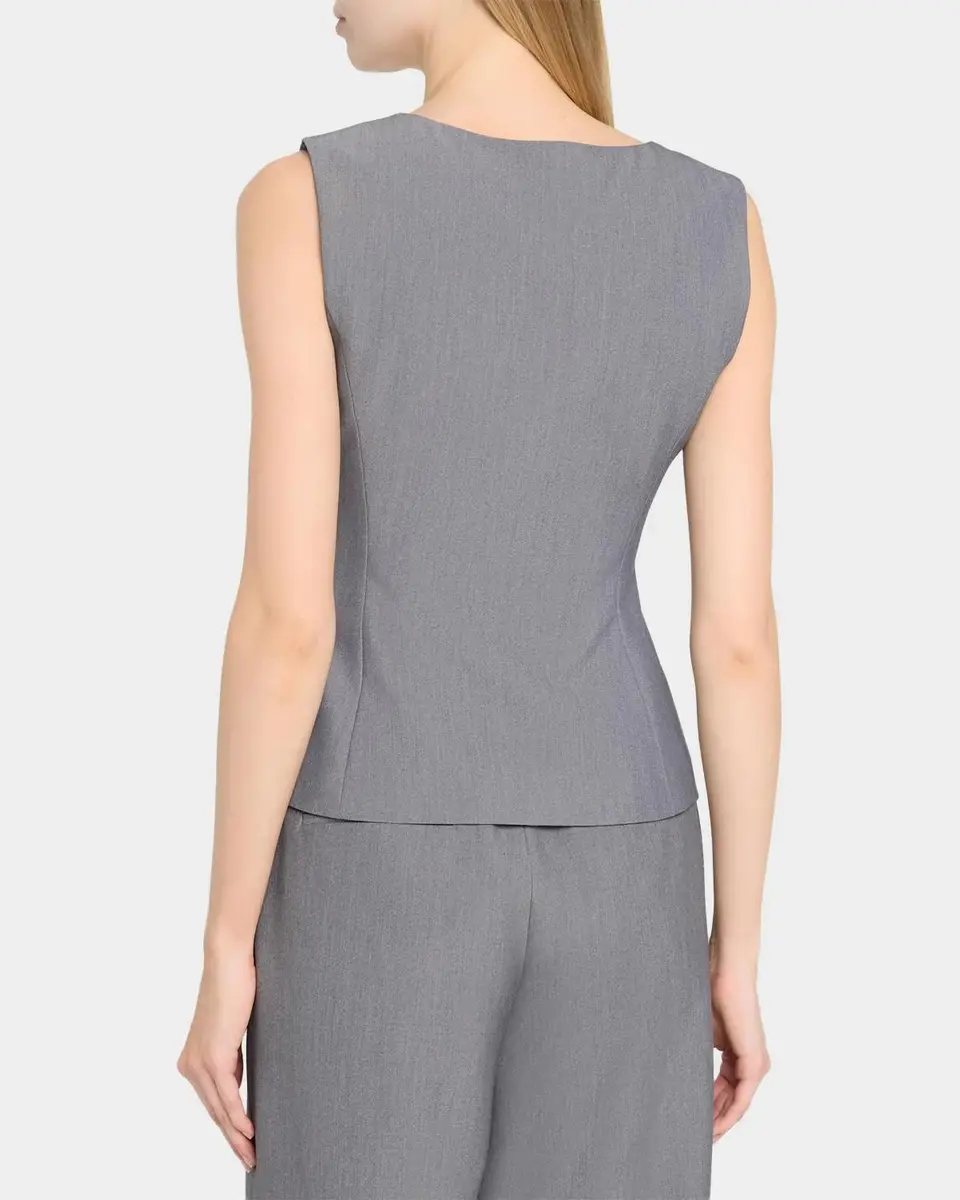 Toccin Yara Sleeveless Zip-Front Vest | Thumbnail 3 Toccin Yara Sleeveless Zip-Front Vest | Thumbnail 3