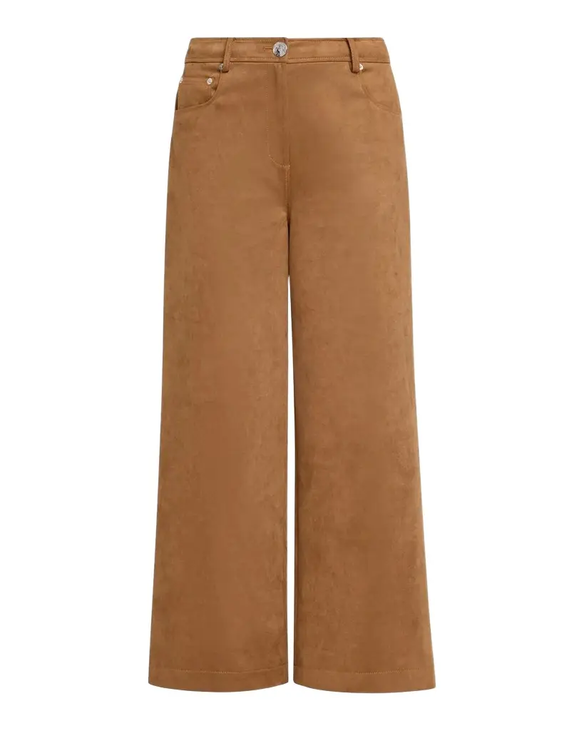 Toccin Blaire Cropped Wide-Leg Weekend Pants | Image 1 Toccin Blaire Cropped Wide-Leg Weekend Pants | Image 1