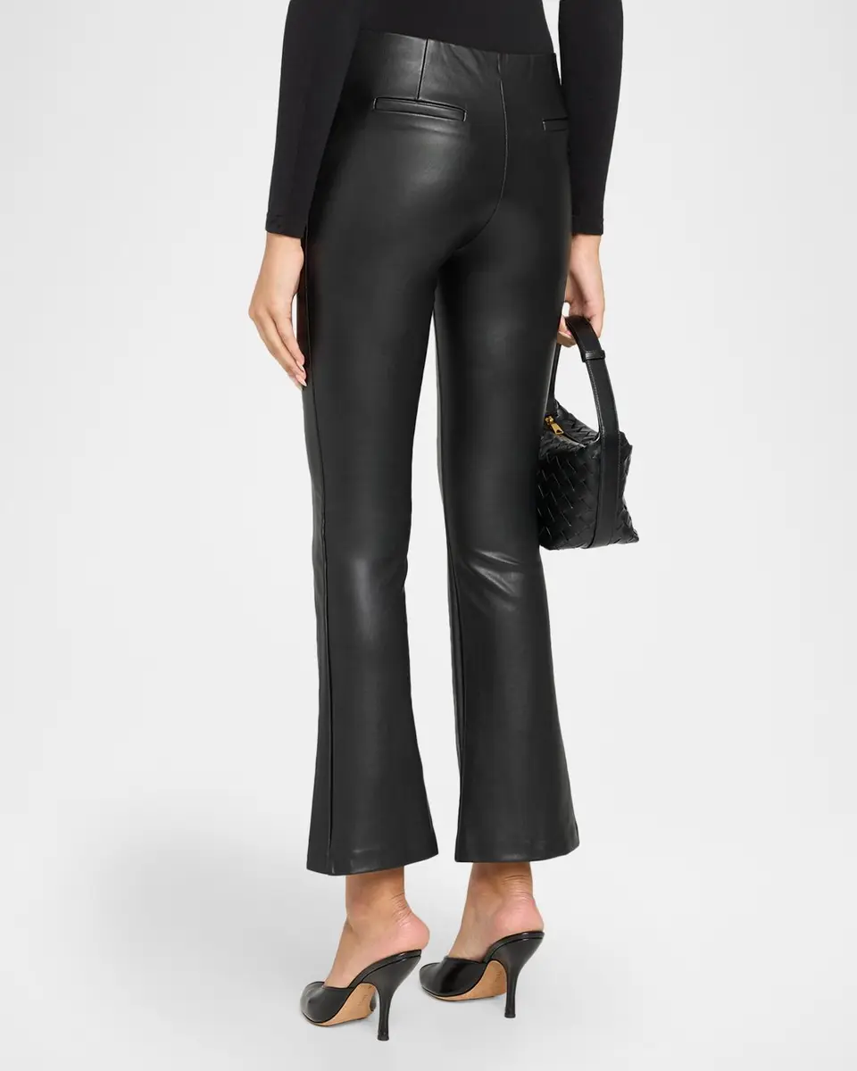 Generation Love Lex Faux Leather Kick Flare Pants | Thumbnail 3