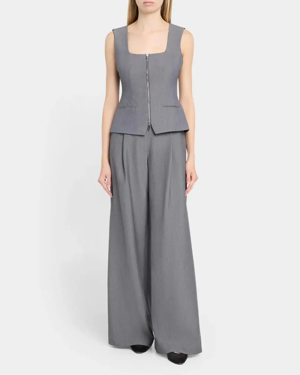 Toccin Solara Pleated Wide-Leg Pants | Thumbnail 2 Toccin Solara Pleated Wide-Leg Pants | Thumbnail 2