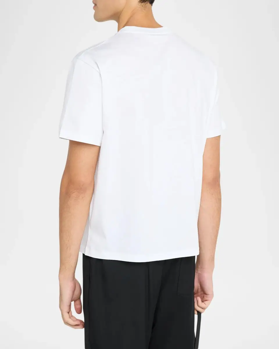 Versace Men's Cotton Graphic Logo Crewneck T-Shirt | Thumbnail 3 Versace Men's Cotton Graphic Logo Crewneck T-Shirt | Thumbnail 3