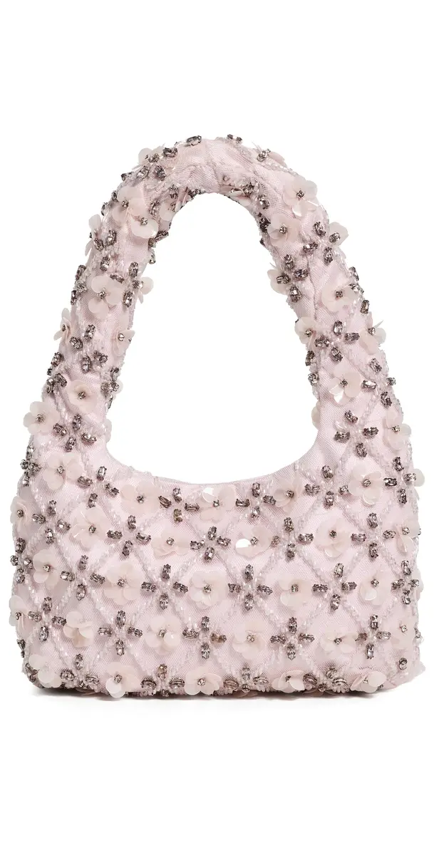 LoveShackFancy Serina Purse Sugar Petal Pink One Size | Image 1 LoveShackFancy Serina Purse Sugar Petal Pink One Size | Image 1