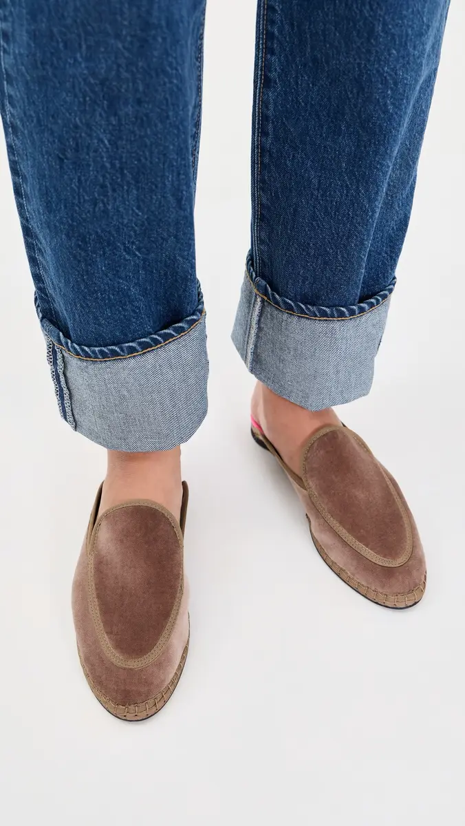 Flabelus Bruna Velvet Mules | Thumbnail 3 Flabelus Bruna Velvet Mules | Thumbnail 3