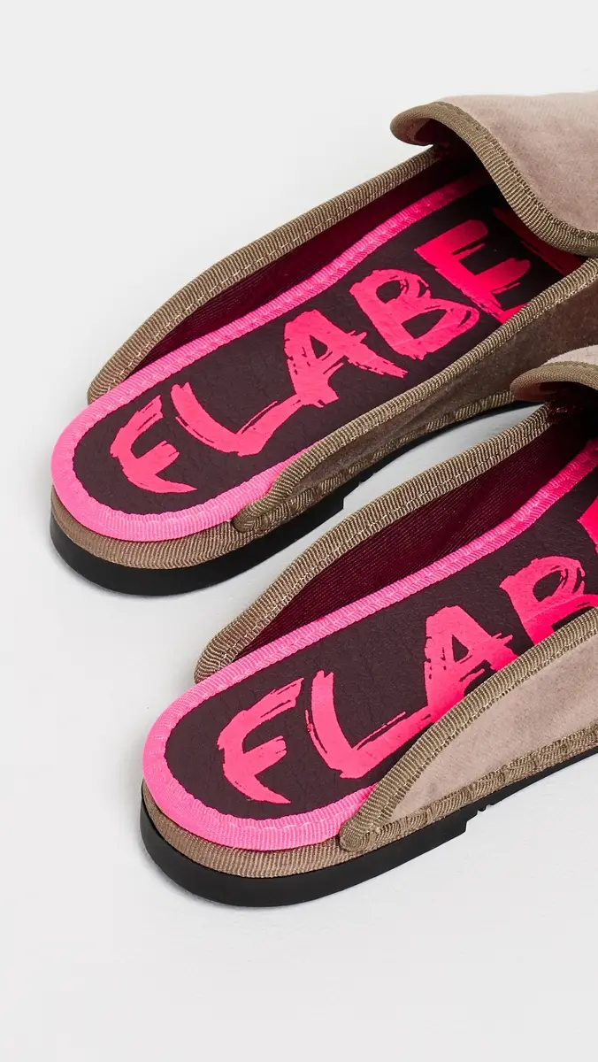 Flabelus Bruna Velvet Mules | Thumbnail 4 Flabelus Bruna Velvet Mules | Thumbnail 4