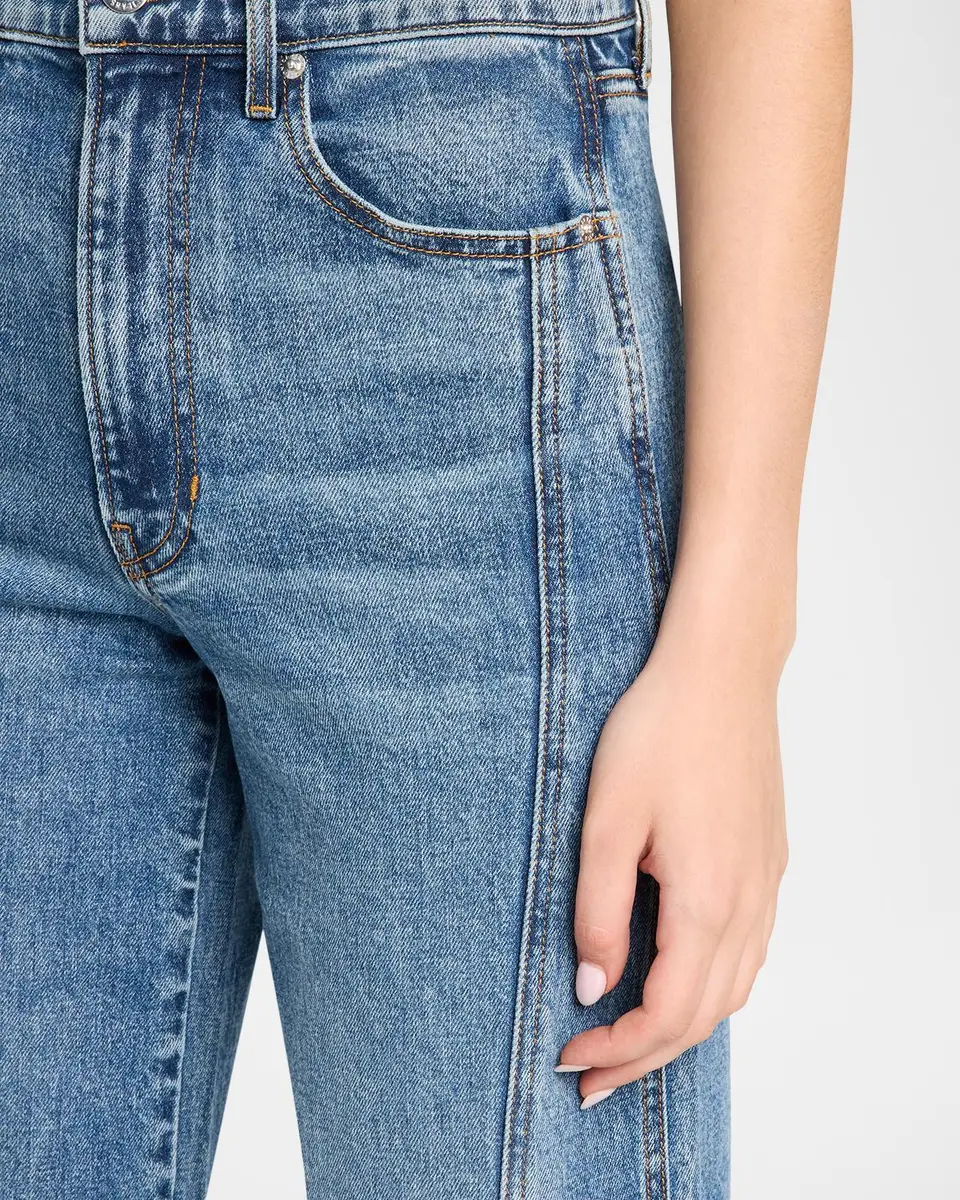 Veronica Beard Taylor Godet Wide-Leg Jeans | Thumbnail 5 Veronica Beard Taylor Godet Wide-Leg Jeans | Thumbnail 5
