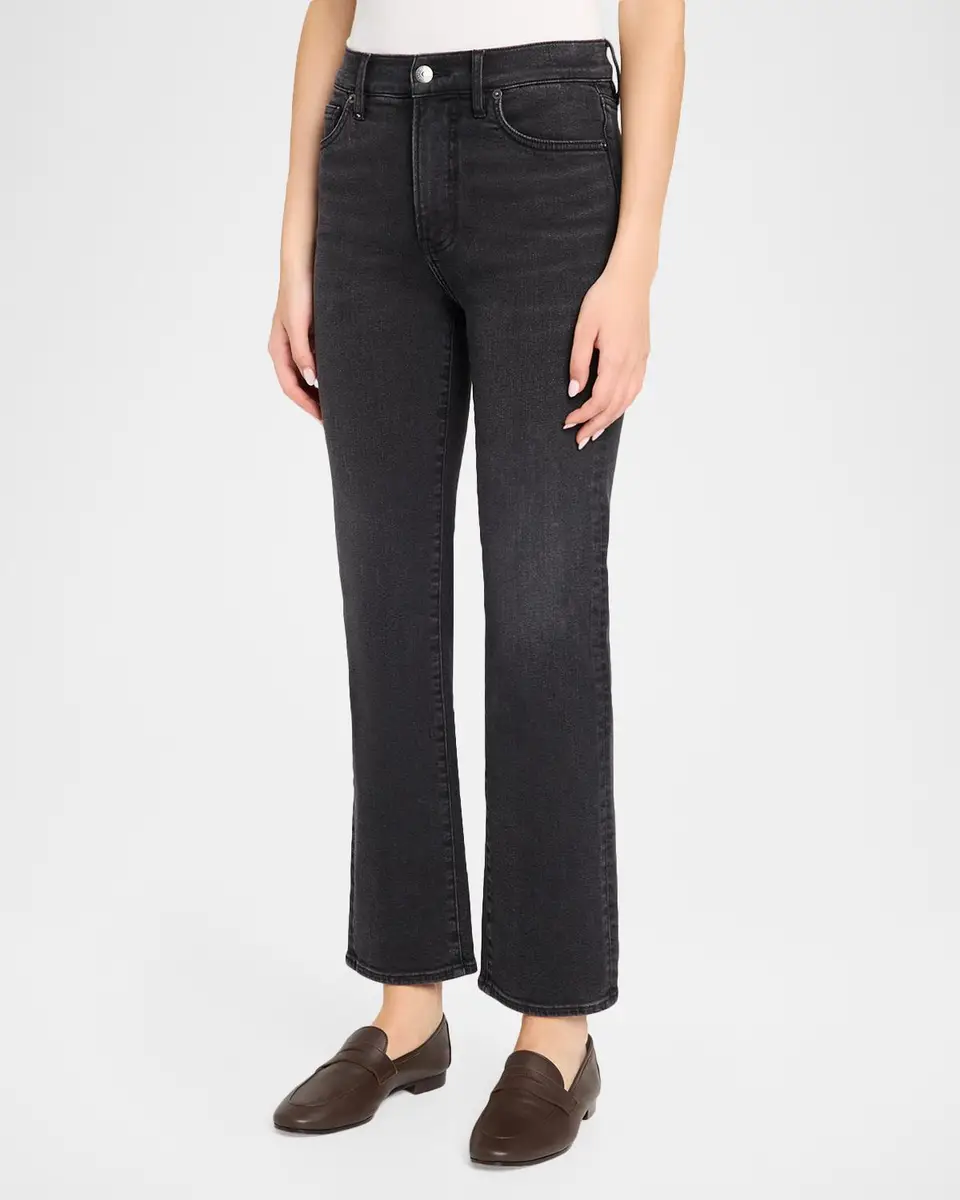 Veronica Beard Milla High-Rise Straight-Leg Jeans | Thumbnail 4 Veronica Beard Milla High-Rise Straight-Leg Jeans | Thumbnail 4