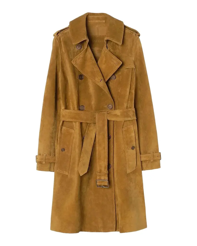Burberry Kennsington Cashmere Trench Coat | Image 1 Burberry Kennsington Cashmere Trench Coat | Image 1
