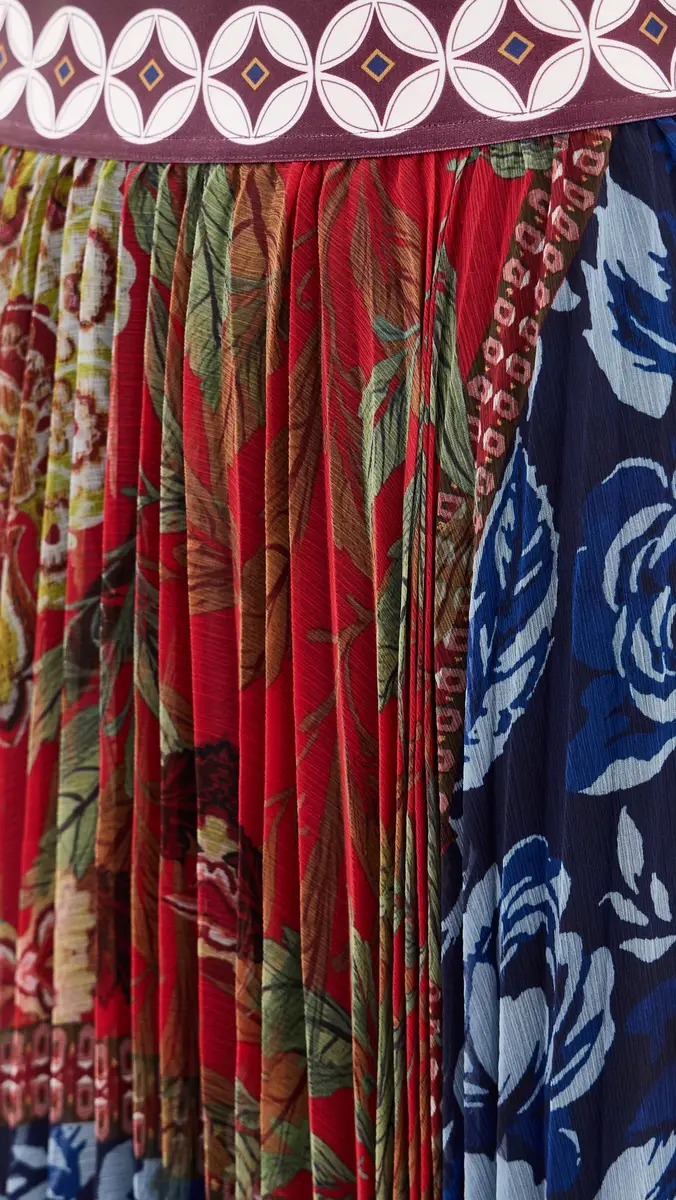 Alice + Olivia Katz Handkerchief Hem Midi Skirt | Thumbnail 6 Alice + Olivia Katz Handkerchief Hem Midi Skirt | Thumbnail 6