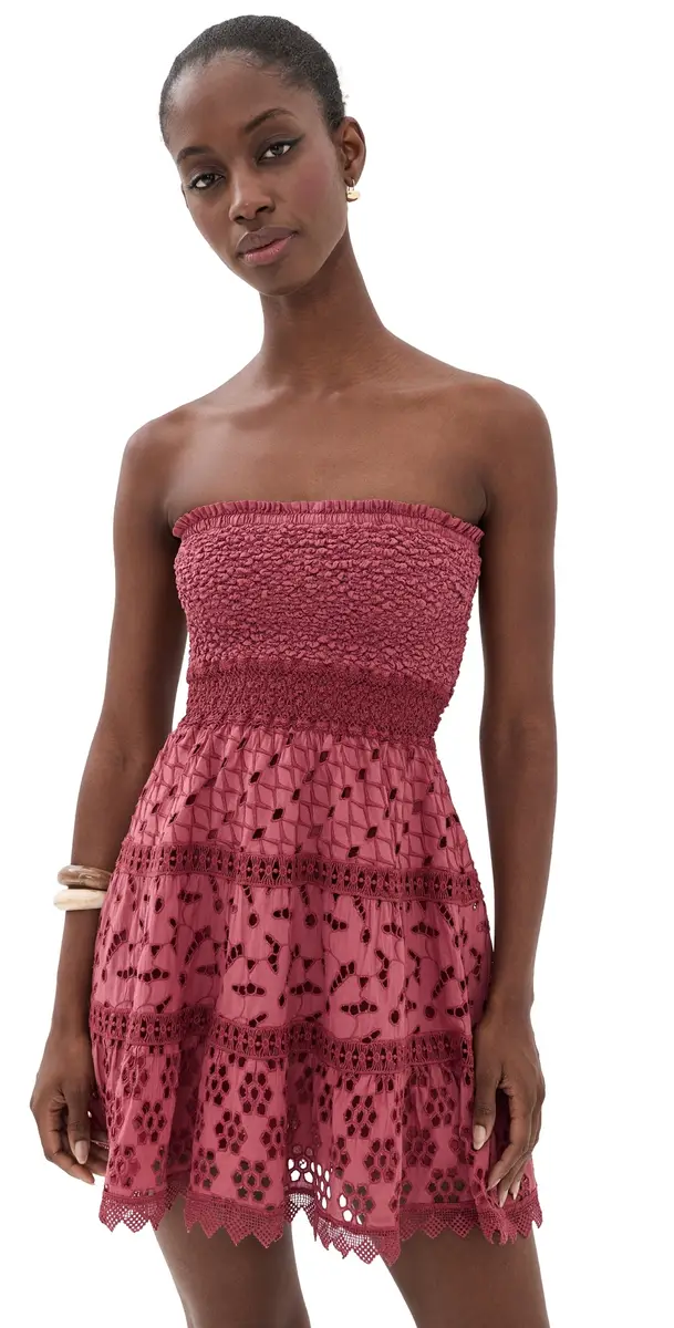 TEMPTATION POSITANO Albegna Dress Burgundy S | Image 1 TEMPTATION POSITANO Albegna Dress Burgundy S | Image 1