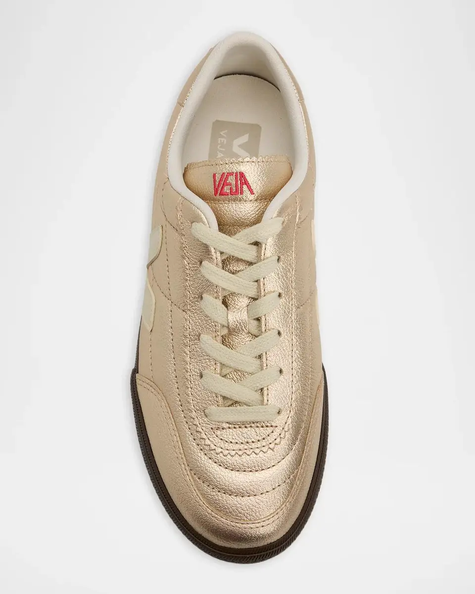 Veja Panenka Platine Metallic Leather Low-Top Sneakers | Thumbnail 5 Veja Panenka Platine Metallic Leather Low-Top Sneakers | Thumbnail 5