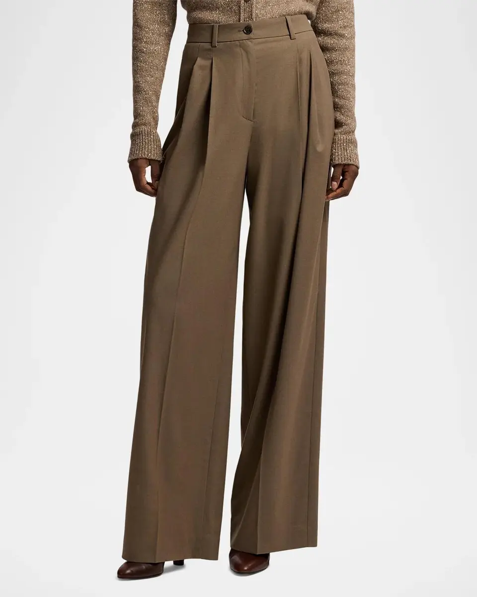 Ralph Lauren Collection Clarice Wool-Blend Pants | Thumbnail 4 Ralph Lauren Collection Clarice Wool-Blend Pants | Thumbnail 4