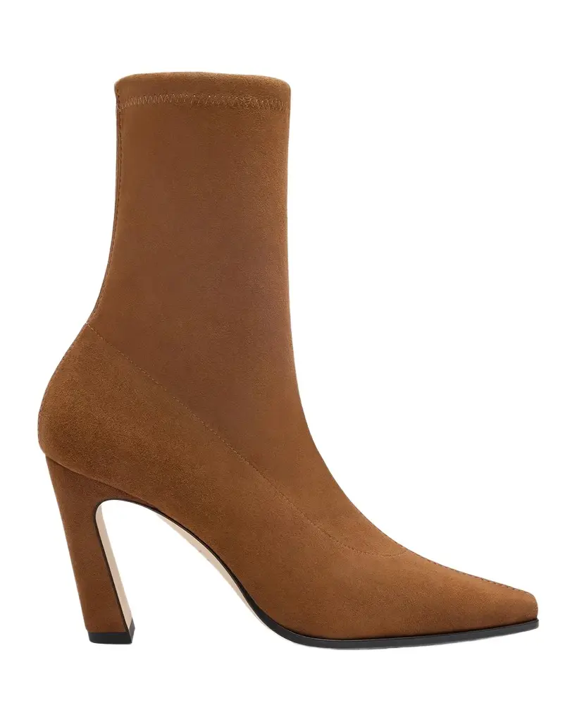 Stuart Weitzman Stassi 85MM Stretch Booties | Image 1 Stuart Weitzman Stassi 85MM Stretch Booties | Image 1