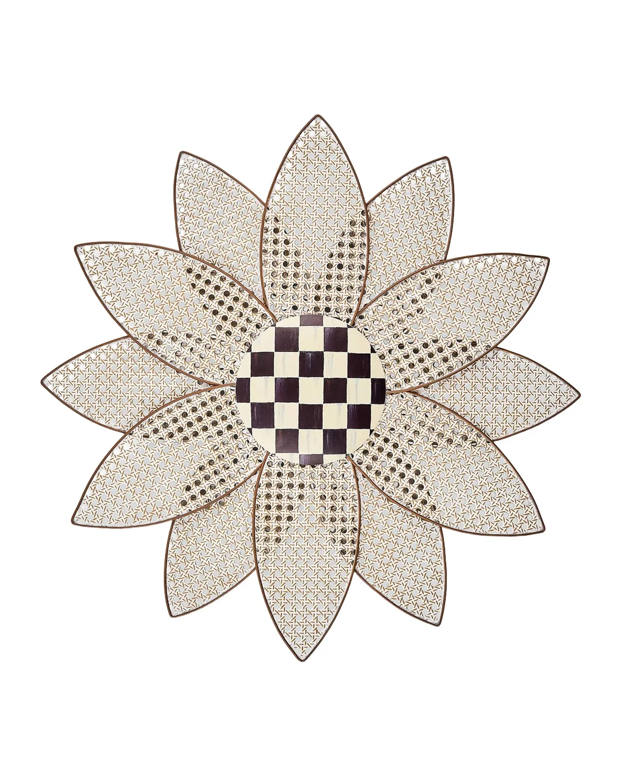 MacKenzie-Childs Cane Large Indoor/Outdoor Wallflower