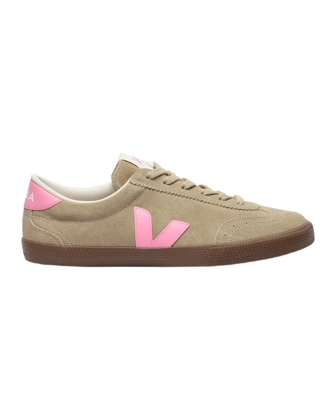 Veja Volley Bicolor Suede Low-Top Sneakers