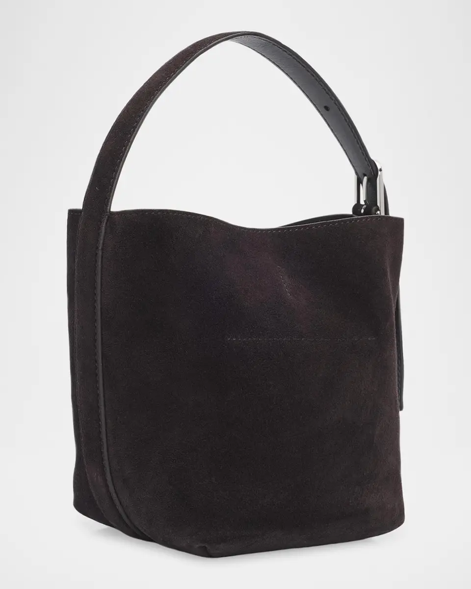 TOTEME Small Belted Suede Tote Bag | Thumbnail 2 TOTEME Small Belted Suede Tote Bag | Thumbnail 2