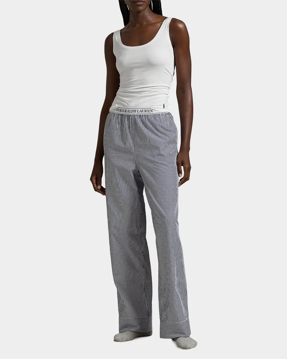 Polo Ralph Lauren Shirting Stripes Striped Cotton Pants | Thumbnail 2 Polo Ralph Lauren Shirting Stripes Striped Cotton Pants | Thumbnail 2