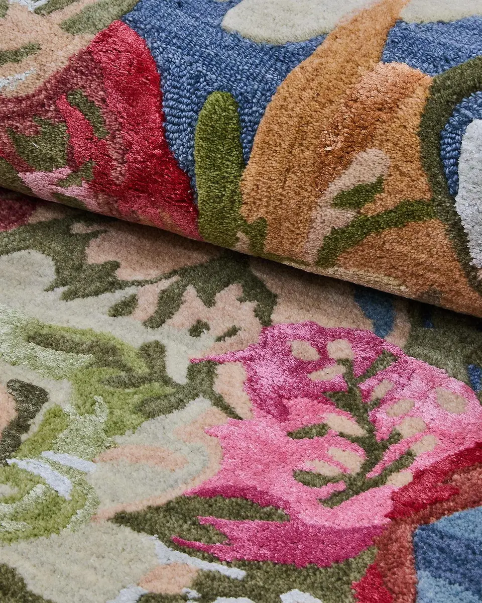 MacKenzie-Childs Sea Garden Floral Runner, 3 ' x 8 ' | Thumbnail 2 MacKenzie-Childs Sea Garden Floral Runner, 3 ' x 8 ' | Thumbnail 2