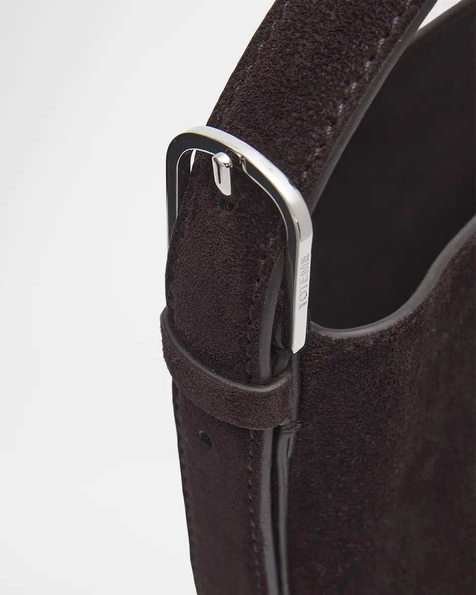 TOTEME Medium Belted Suede Tote Bag | Thumbnail 5 TOTEME Medium Belted Suede Tote Bag | Thumbnail 5
